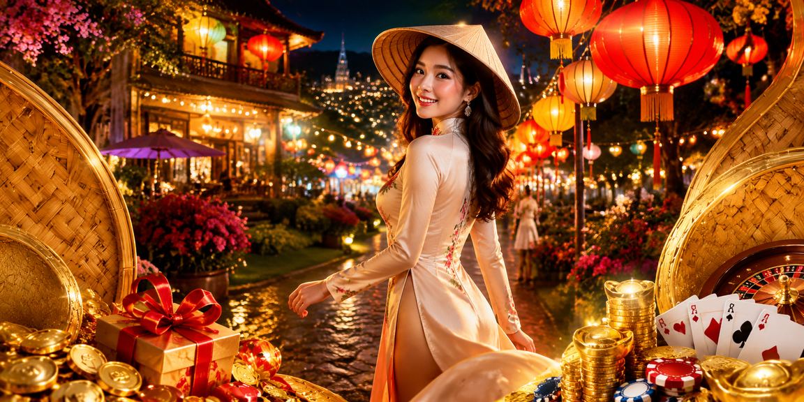 Người phụ nữ đội nón lá tại Đà Lạt tham gia giải trí casino trực tuyến