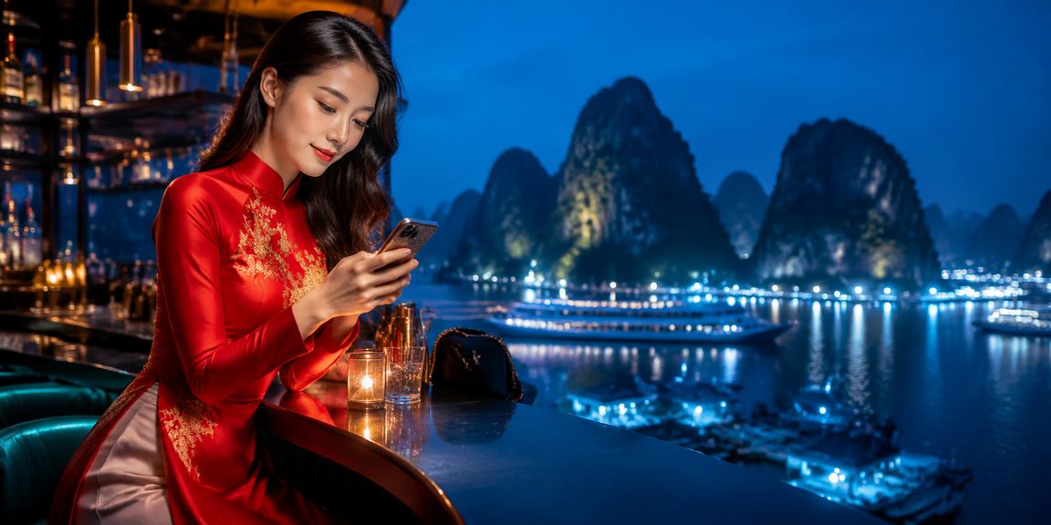 Người dùng Ninh Bình mặc áo dài tham gia chương trình VIP bonus trên k58